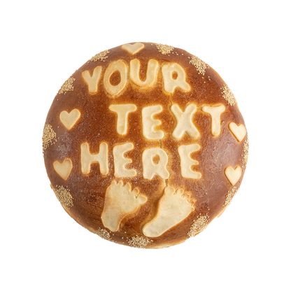 Special Occasion Bread with Writing